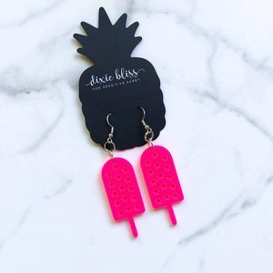 POPSICLE DIXIE BLISS DANGLES *Fuchsia