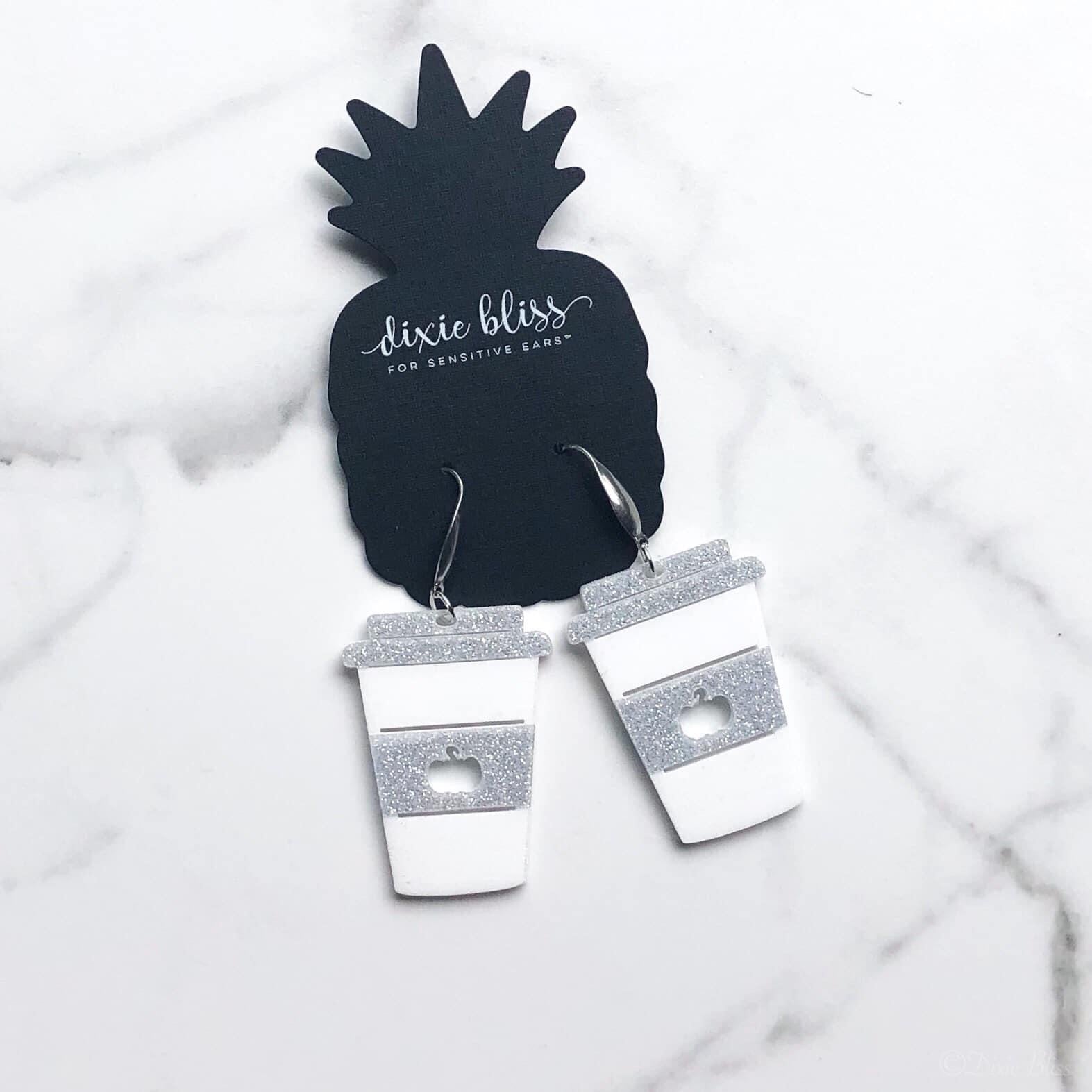 PUMPKIN SPICE LATTE TO GO DIXIE BLISS EARRINGS