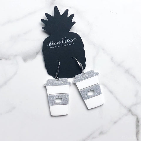 PUMPKIN SPICE LATTE TO GO DIXIE BLISS EARRINGS