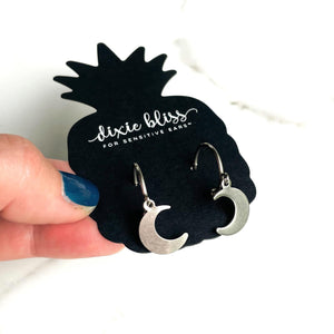 Crescent Huggie Hoop Dixie Bliss Earrings