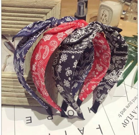 Bandana Fabric Head Bands
