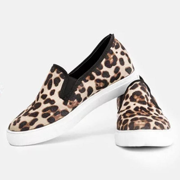 LEOPARD SNEAKER SLIDES