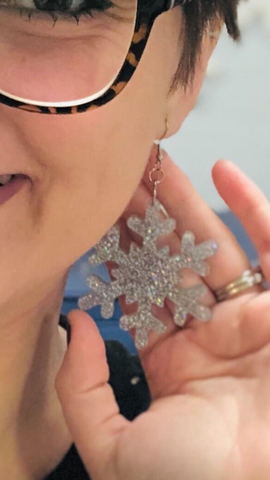 SNOWFLAKE DIXIE BLISS EARRINGS