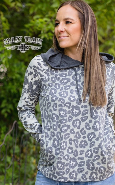 NEW .. RODEO DRIVE CRAZY TRAIN HOODIE