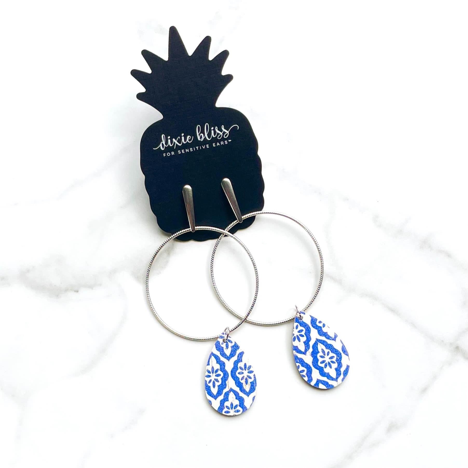 PARIS IN MOROCCAN TILE DIXIE BLISS EARRINGS