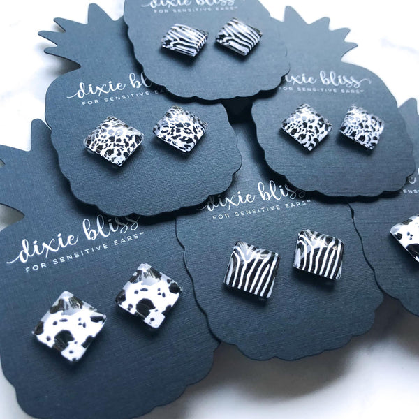 Blanc Noir Dixie Bliss Single Earrings