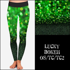 Lucky Bokeh Leggings in Stock