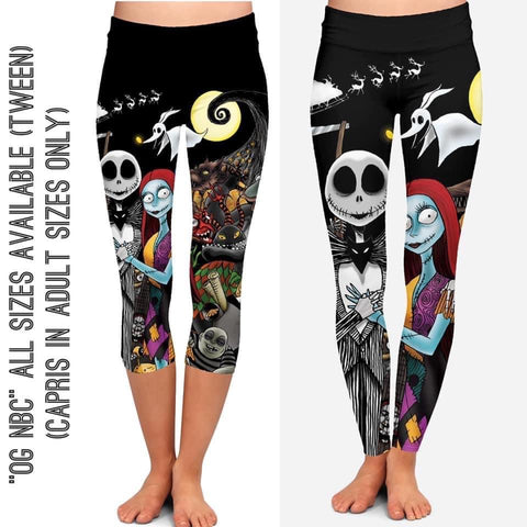 NBC LEGGINGS JACK & SALLY. IN STOCK READY TO SHIP