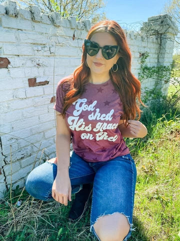 God Shed His Grace on thee Tee ( In Stock)