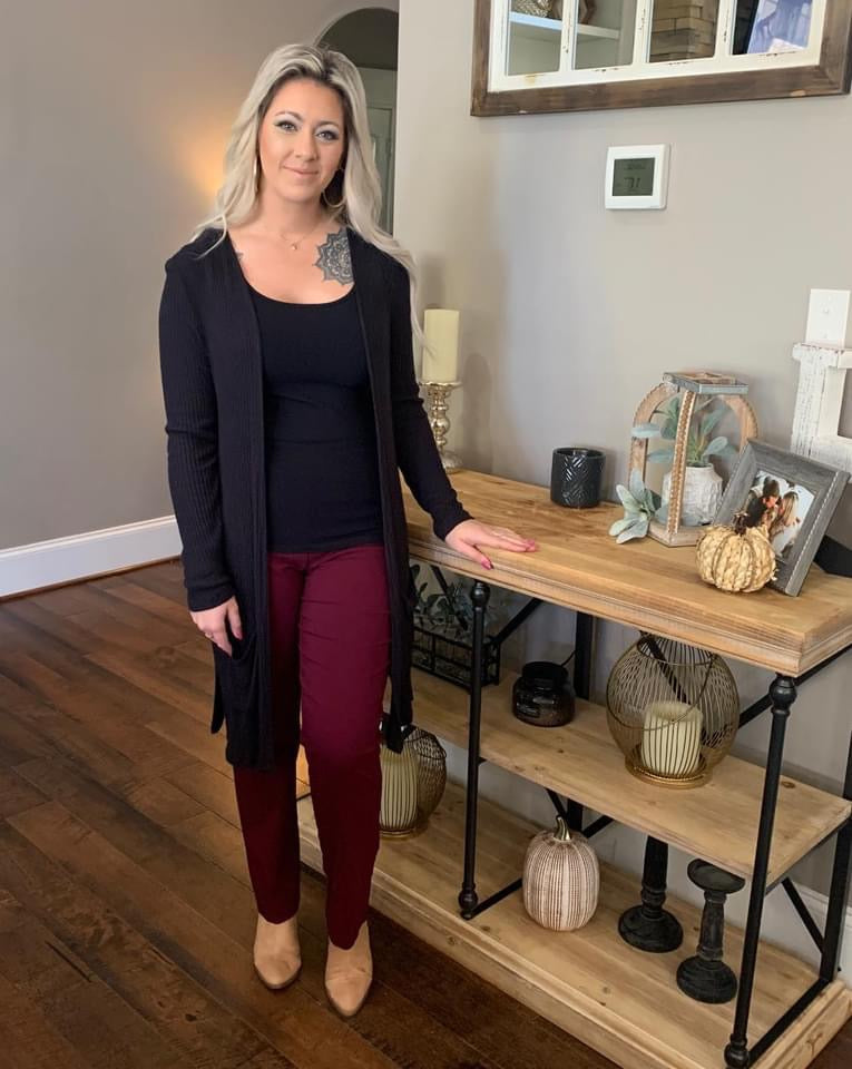 COZY RIBBED CARDIGAN