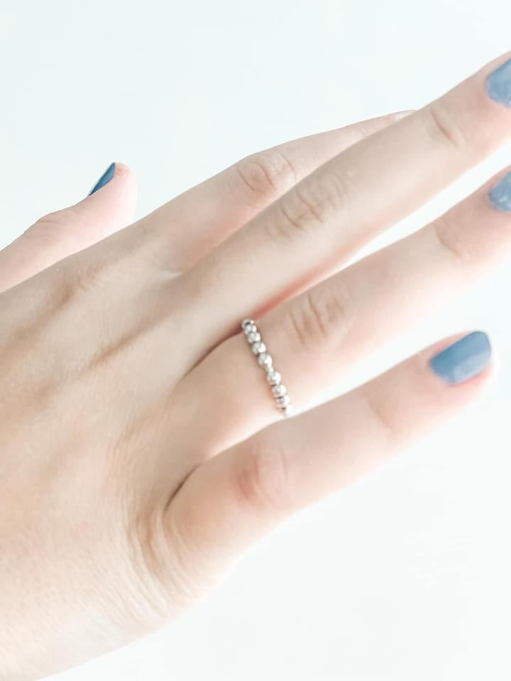 Anxiety Rings in Silver